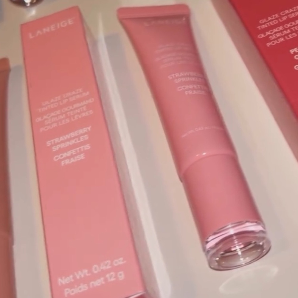 LANEIGE Strawberry Sprinkles Lip Glaze